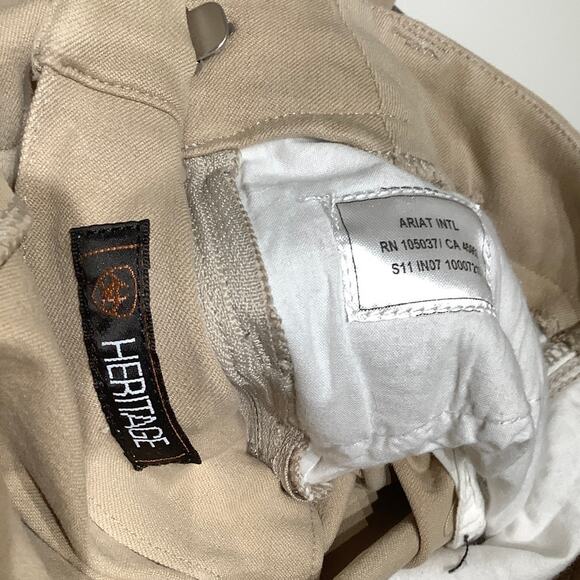 Ariat Kids Heritage Riding Pants Size 12 - Equestrian, Classic, Comfortable - Picture 4 of 9